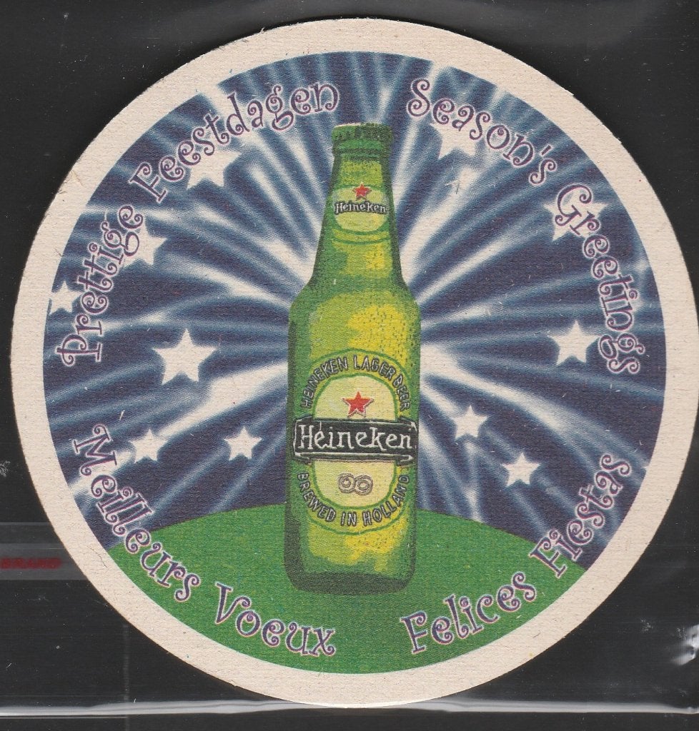 Bierviltje Heineken A 529, Ophalen of Verzenden, Gebruikt, Viltje(s), Heineken