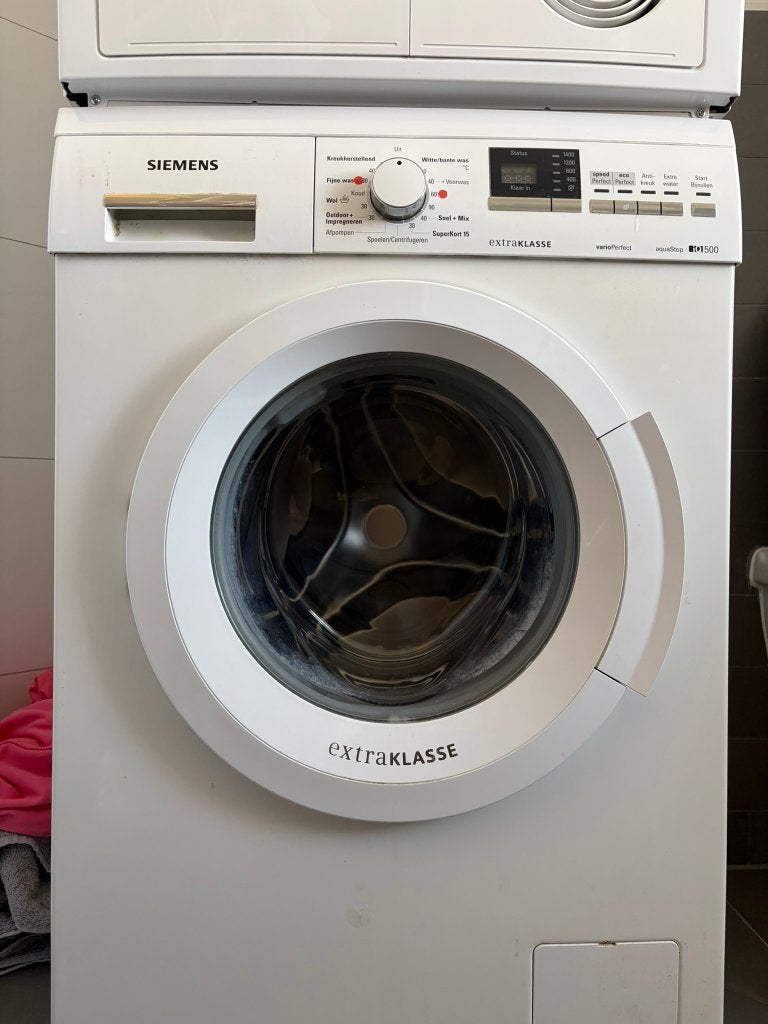 Siemens extraKlasse varioPerfect wasmachine 1400 toeren, Ophalen, Gebruikt, 85 tot 90 cm, 1200 tot 1600 toeren