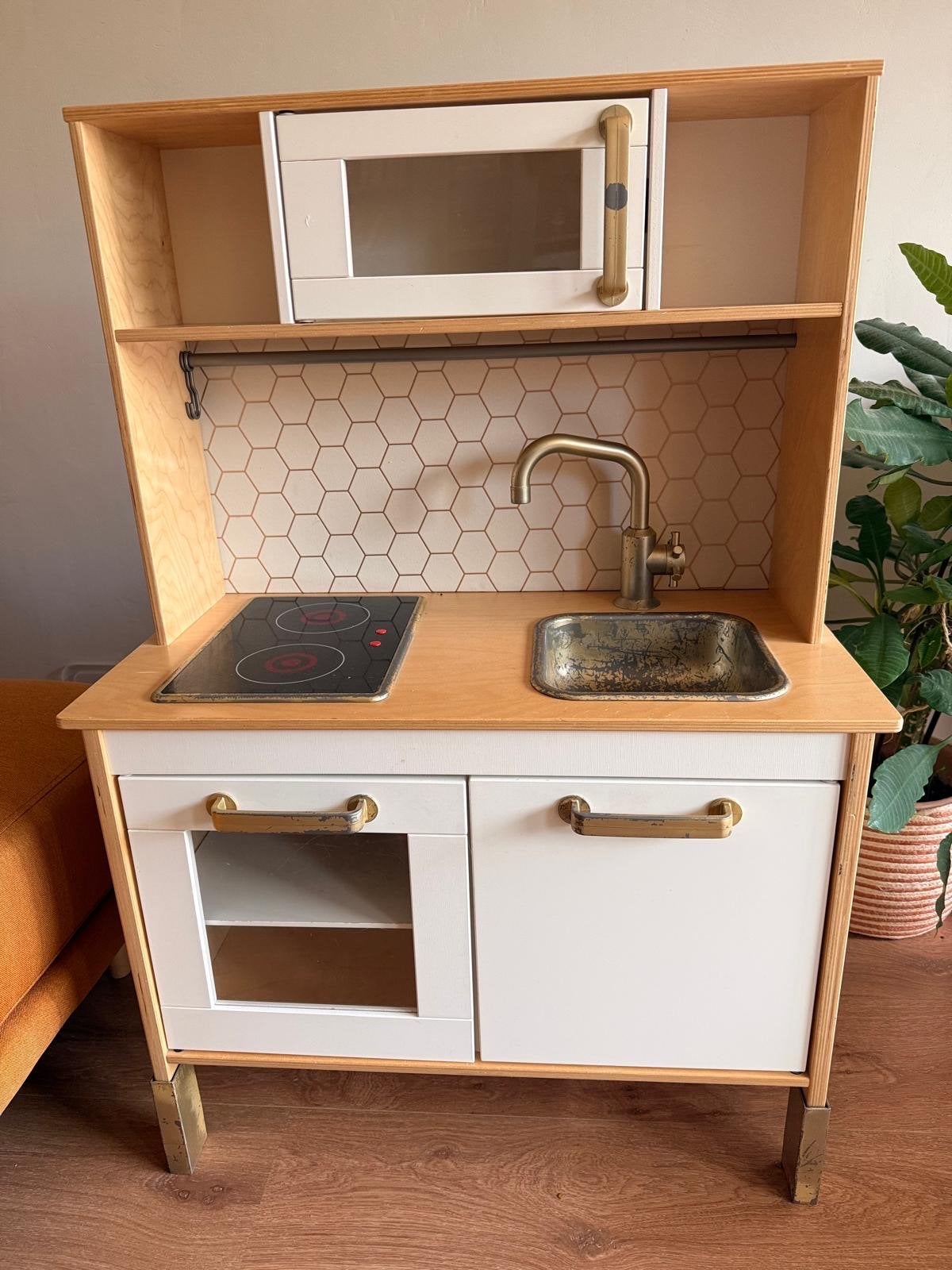 IKEA Speelkeuken met accessoires, Ophalen, Gebruikt, Hout, Speelkeuken