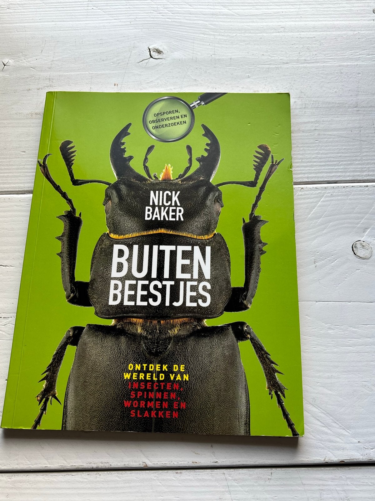 Buitenbeestjes - Ontdek de fascinerende wereld van insecten, Boeken, Ophalen of Verzenden, Zo goed als nieuw, Natuur algemeen