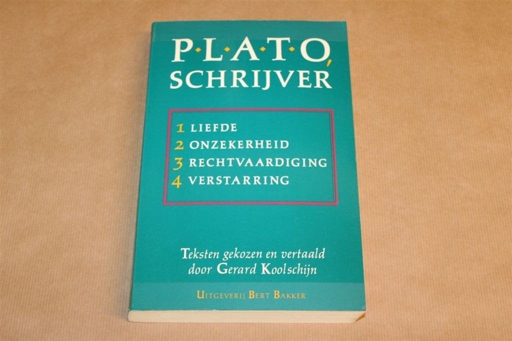 Plato - Schrijver, Boeken, Filosofie, Ophalen of Verzenden, Zo goed als nieuw