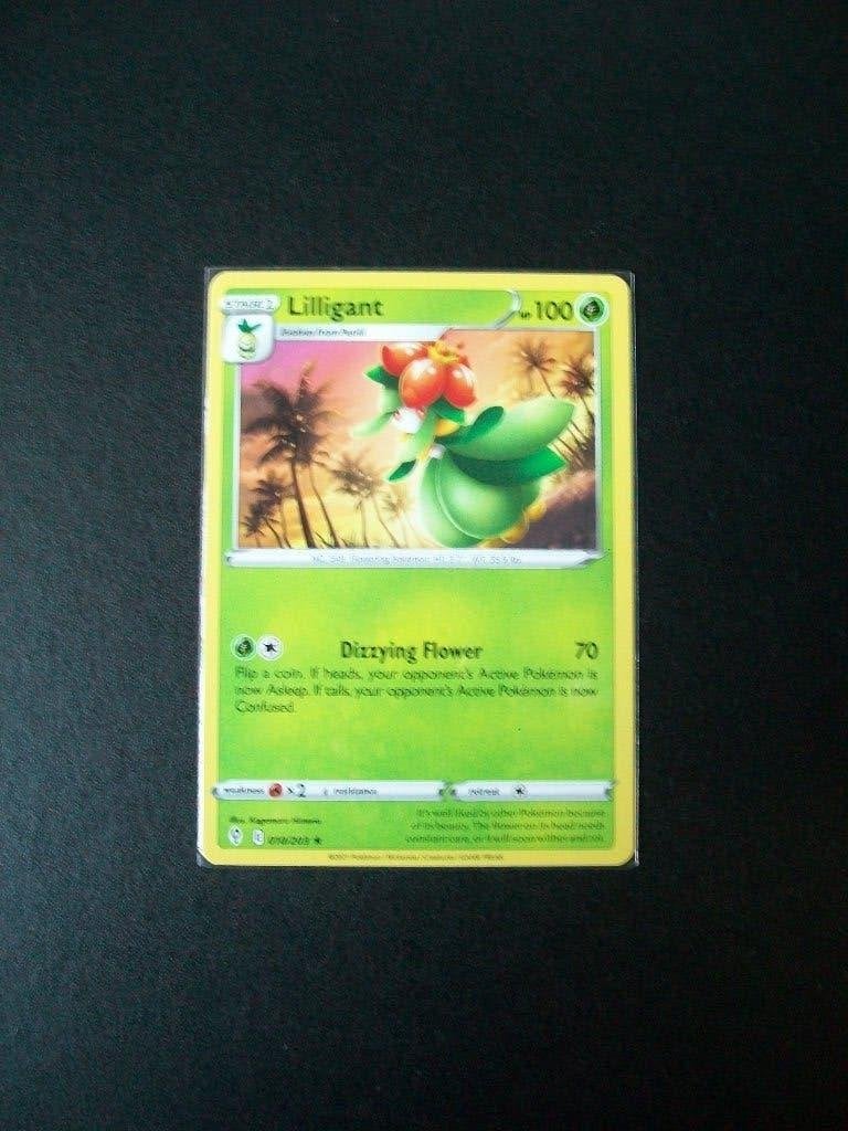 4208:  Nieuwe Pokemon Kaart LILLIGANT hp 100 (010/203), Verzenden, Nieuw, Losse kaart
