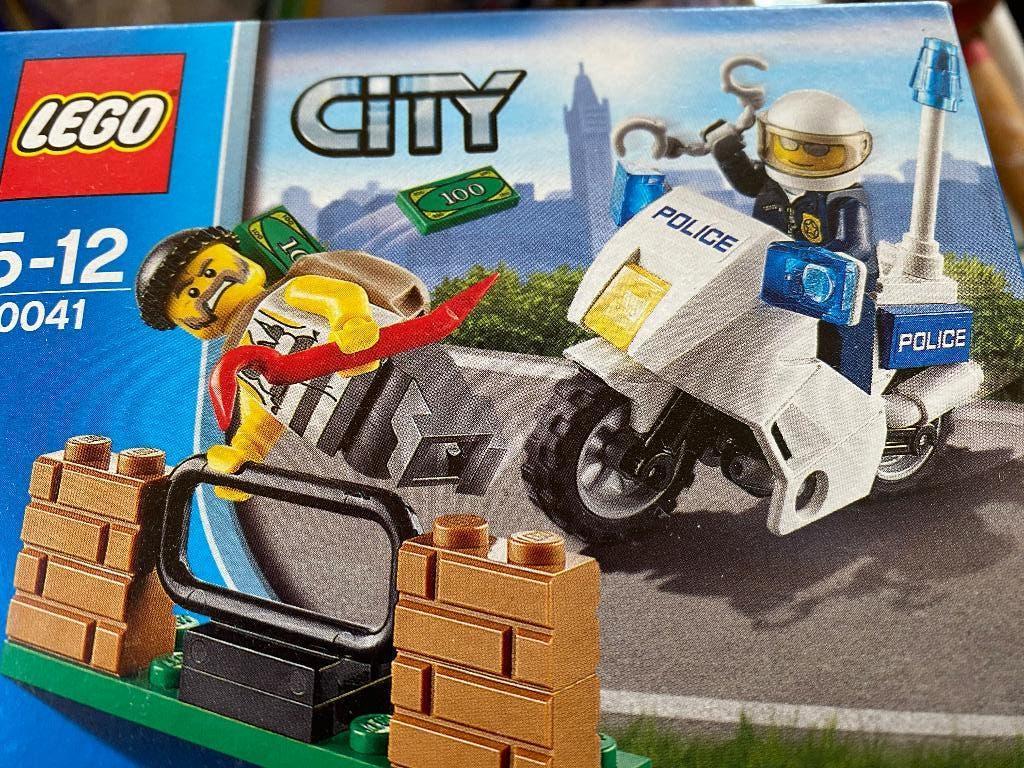 Lego City motoragent, Ophalen, Nieuw, Complete set, Lego