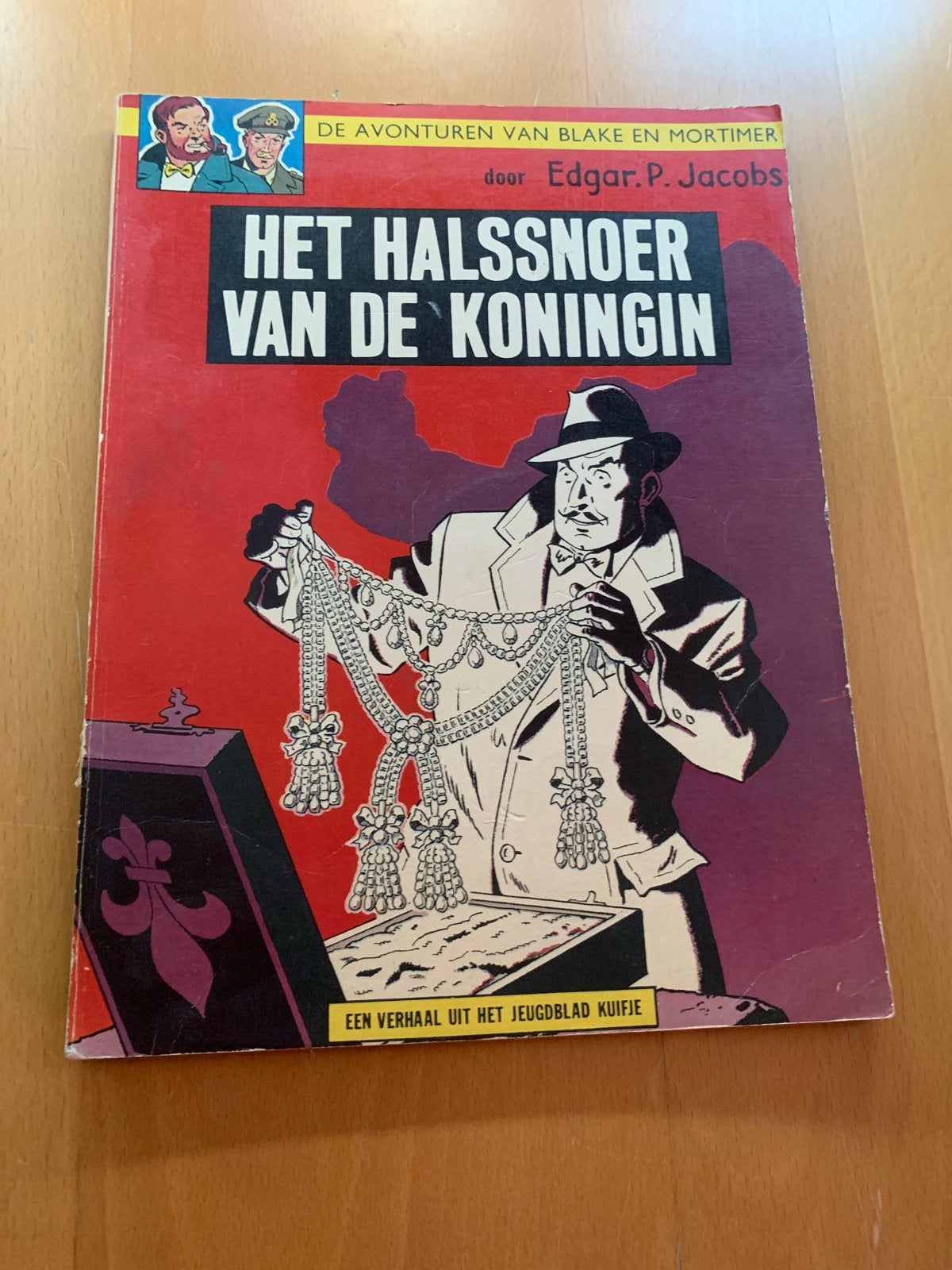 Blake en Mortimer: Het Halssnoer van de Koningin, Eén stripboek, Ophalen of Verzenden, Gelezen