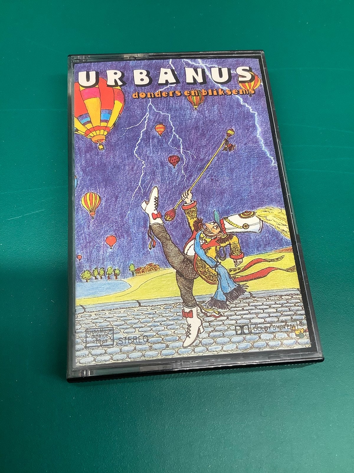 Cassettebandje Urbanus - Donders en Bliksems, Gebruikt, 1 bandje, Ophalen of Verzenden, Origineel