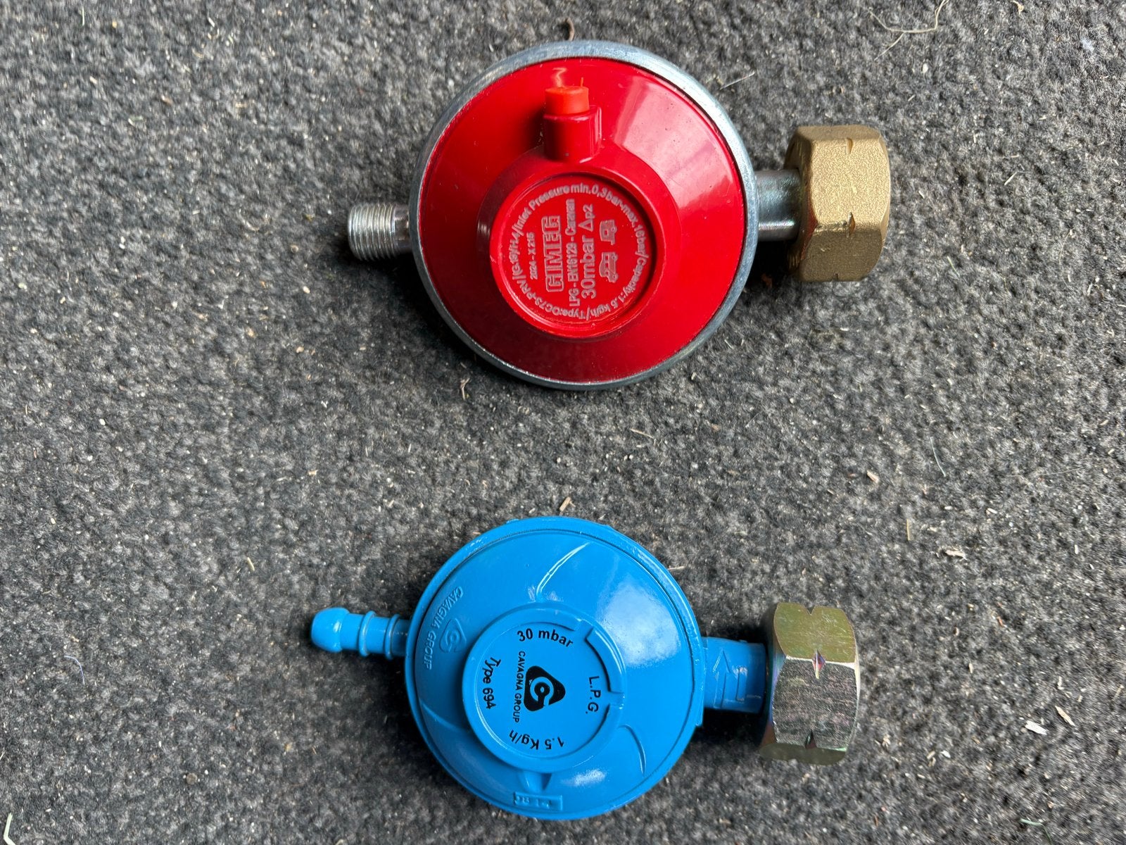 Gasdrukregelaar 30 mbar, Ophalen of Verzenden, Gebruikt