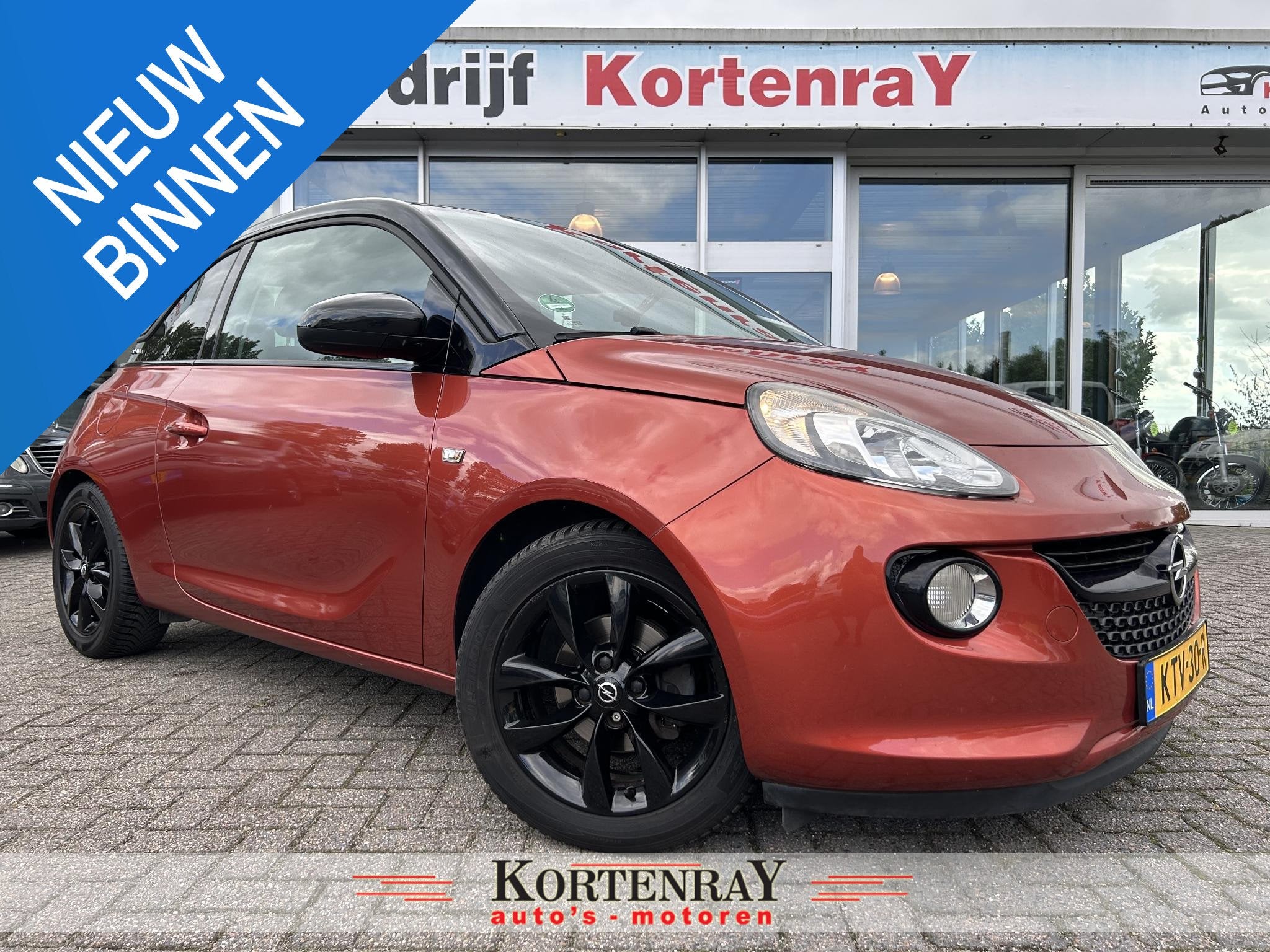 Opel ADAM 1.2 Airco/cruise control/16”sportvelgen en nog v, Auto's, Voorwielaandrijving, Dealer onderhouden, Gebruikt, 4 cilinders