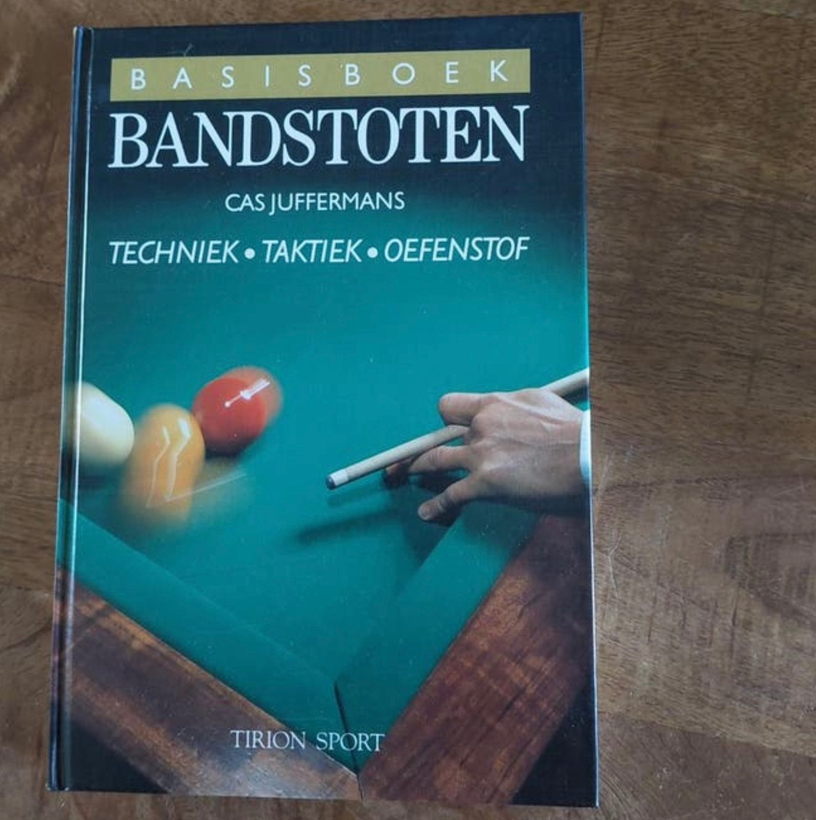 BASISBOEK Bandstoten: Techniek • TAKTIEK • OEFENSTOF, Ophalen of Verzenden, Nieuw, Cas Juffermans, Overige sporten