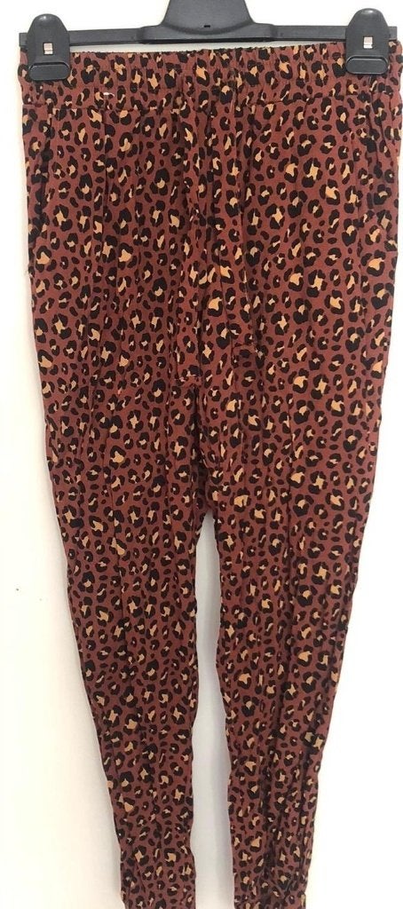 PRIMARK panter broek maat 38, Kleding | Dames, Maat 38/40 (M), Bruin, Primark, Ophalen of Verzenden