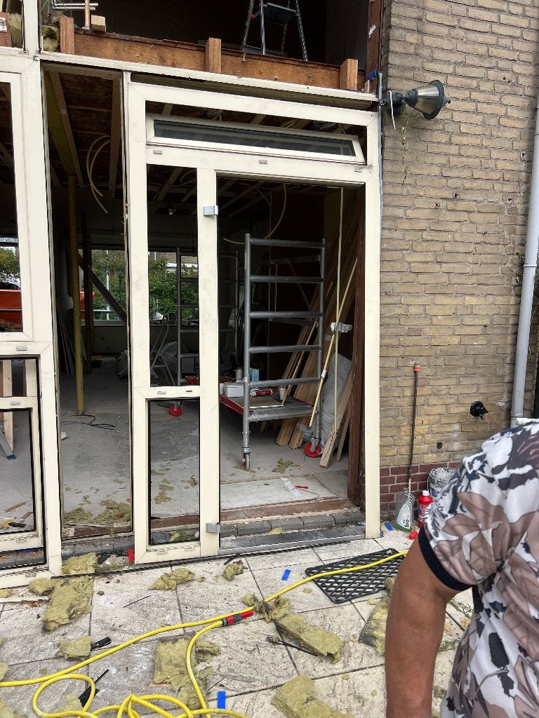 Kozijnen, Ophalen, Gebruikt, Deurkozijn, Aluminium