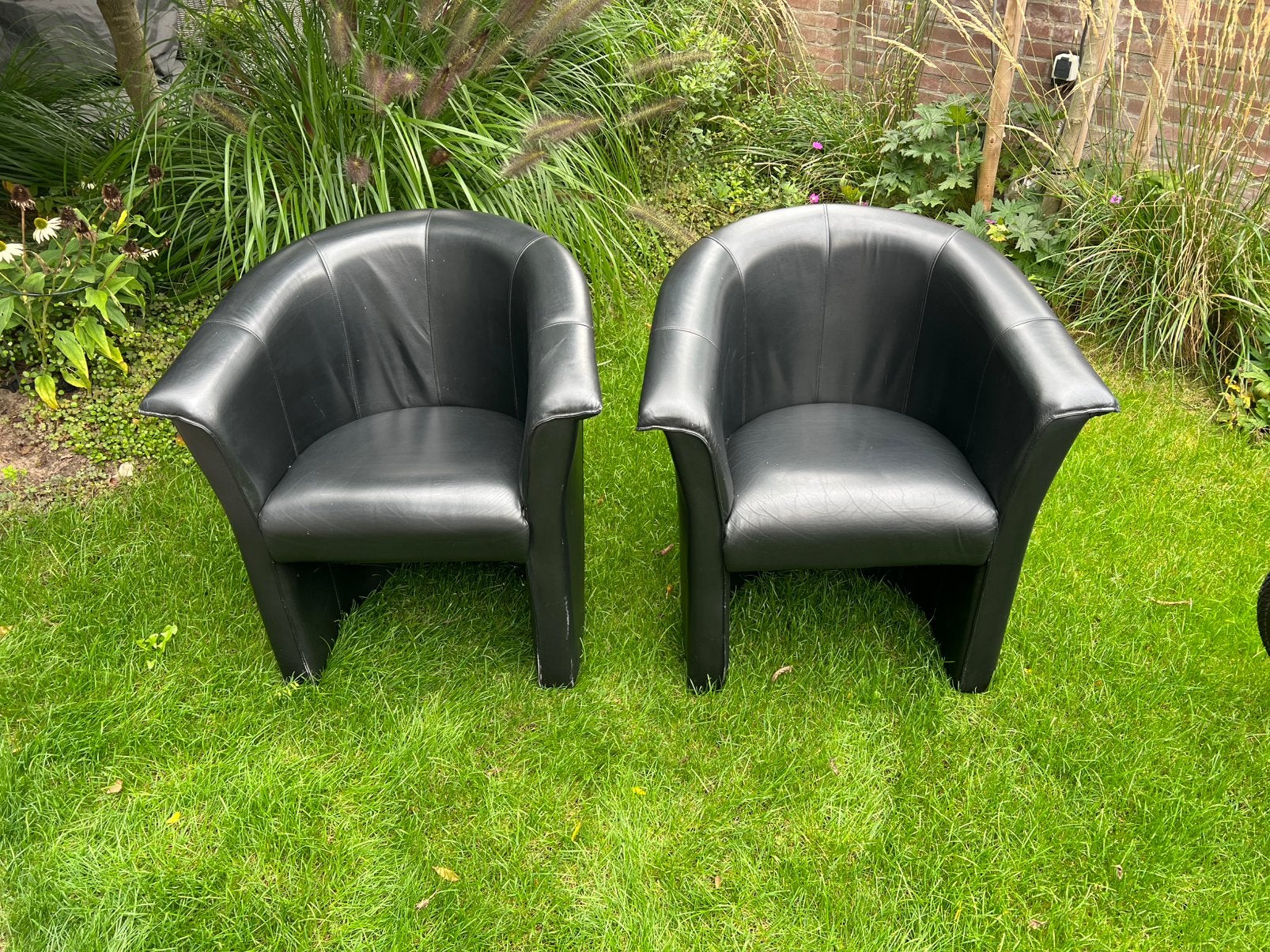 Zwarte stoelen / kantoorstoelen, Huis en Inrichting, Ophalen, Zo goed als nieuw, Zwart