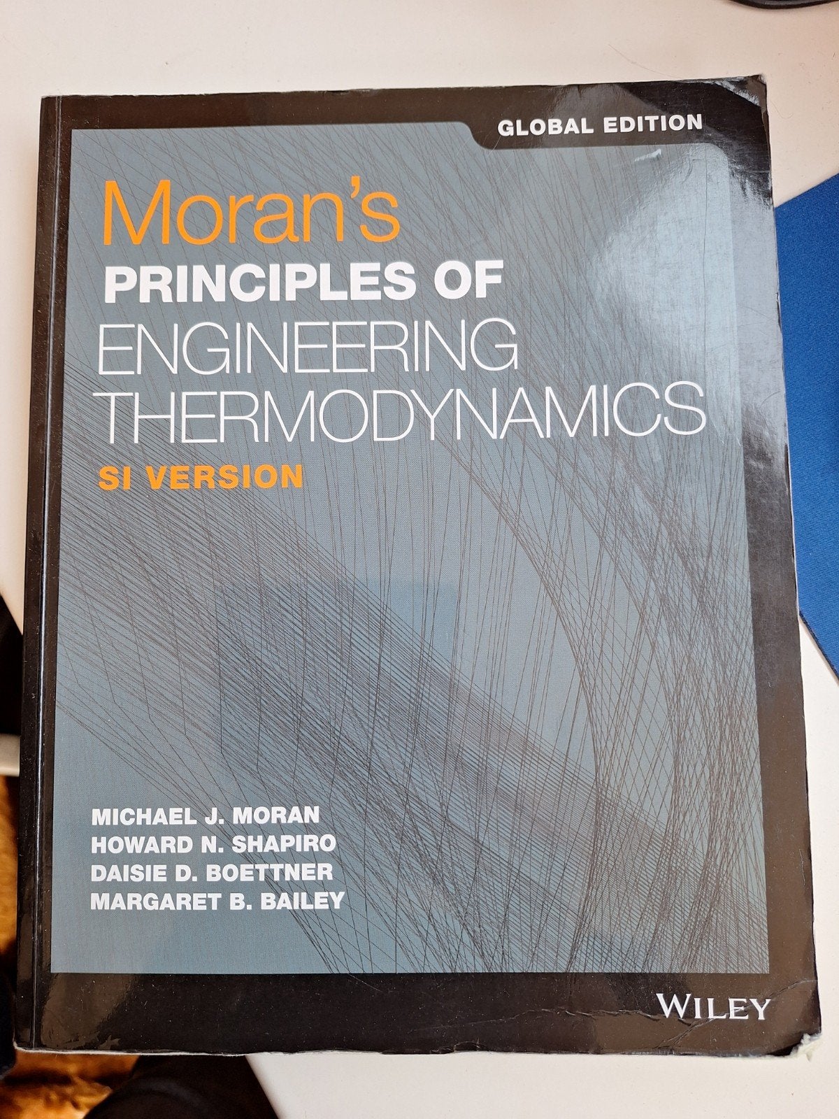 Moran's Principles of Engineering Thermodynamics, Zo goed als nieuw, Michael J. Moran, Shapiro, Boettner, Bailey, Beta, HBO