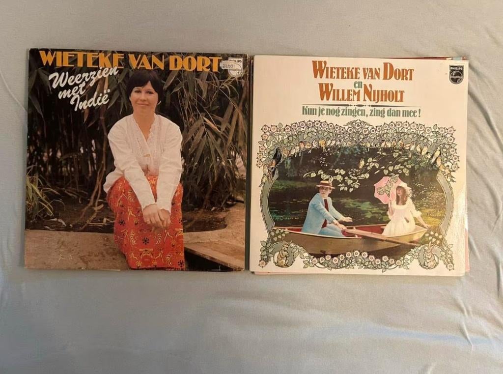 2 LP's Wieteke van Dort (ook per stuk te koop), Gebruikt, 1980 - 1989, Ophalen of Verzenden, Levenslied of Smartlap