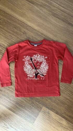 Leuk shirt maat 110/116, Kinderen en Baby's, Kinderkleding | Maat 110, Ophalen of Verzenden, Gebruikt, Jongen, Shirt of Longsleeve