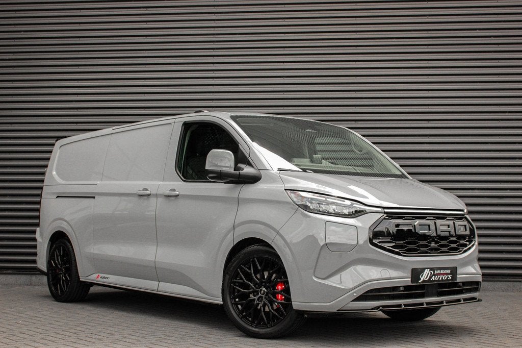 Ford E-Transit Cust. 340 L2H1 Limited 71 kWh 218PK / JB- EDI, Auto's, Automaat, Achterwielaandrijving, Zwart, Nieuw