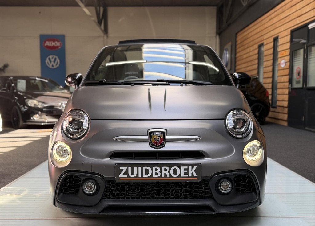 Abarth 595 Turismo 1.4 T-Jet Abarth Turismo 70th Anniversary, Auto's, Abarth, Gebruikt, 4 cilinders, Leder, Bedrijf