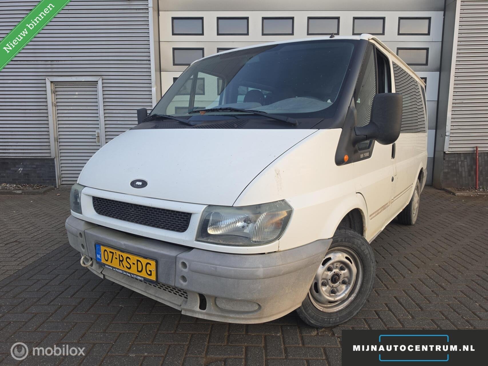 Ford Transit Tourneo 280S 2.0TDdi Tourneo / NAP / AIRCO, Auto's, 86 pk, Gebruikt, Wit, Origineel Nederlands
