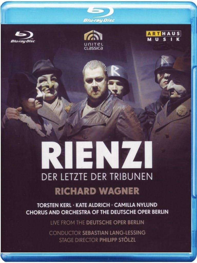 Richard Wagner - Rienzi: Deutsche Oper Berlin, Cd's en Dvd's, Muziek en Concerten, Art House Musik, Ophalen of Verzenden, Zo goed als nieuw