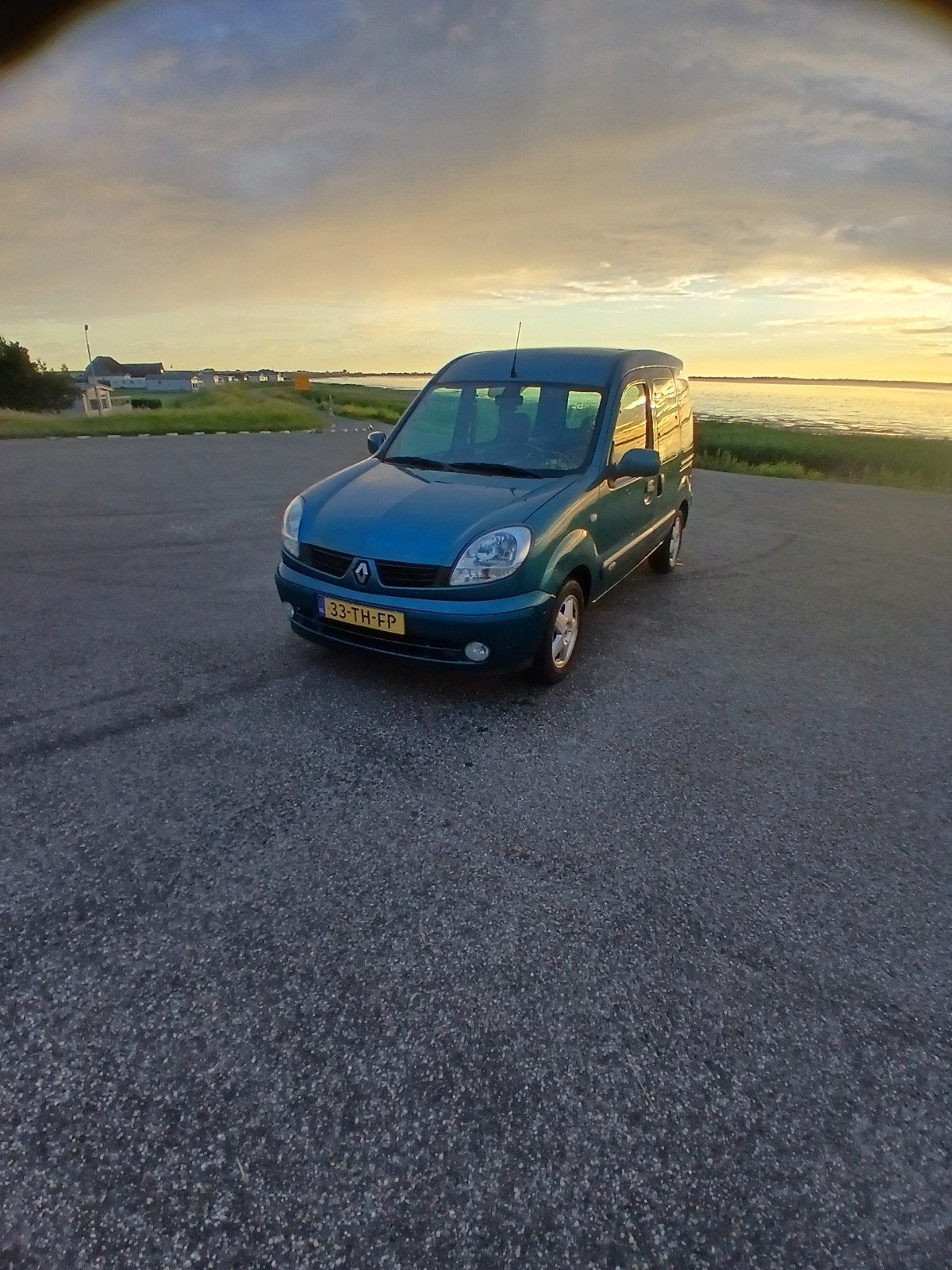 Renault Kangoo 1.6 16V AUT 2006 Blauw met werk, Auto's, Renault, Particulier, Kangoo, ABS, Benzine, F, MPV, Automaat, Origineel Nederlands