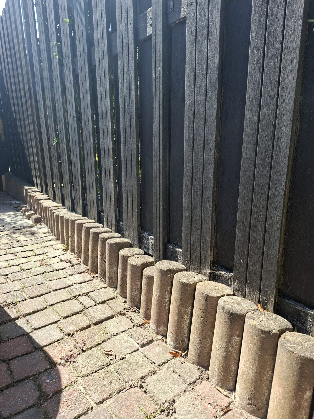 Gratis betonnen palissade palen, Ophalen, Overige materialen, Gebruikt, Minder dan 3 meter