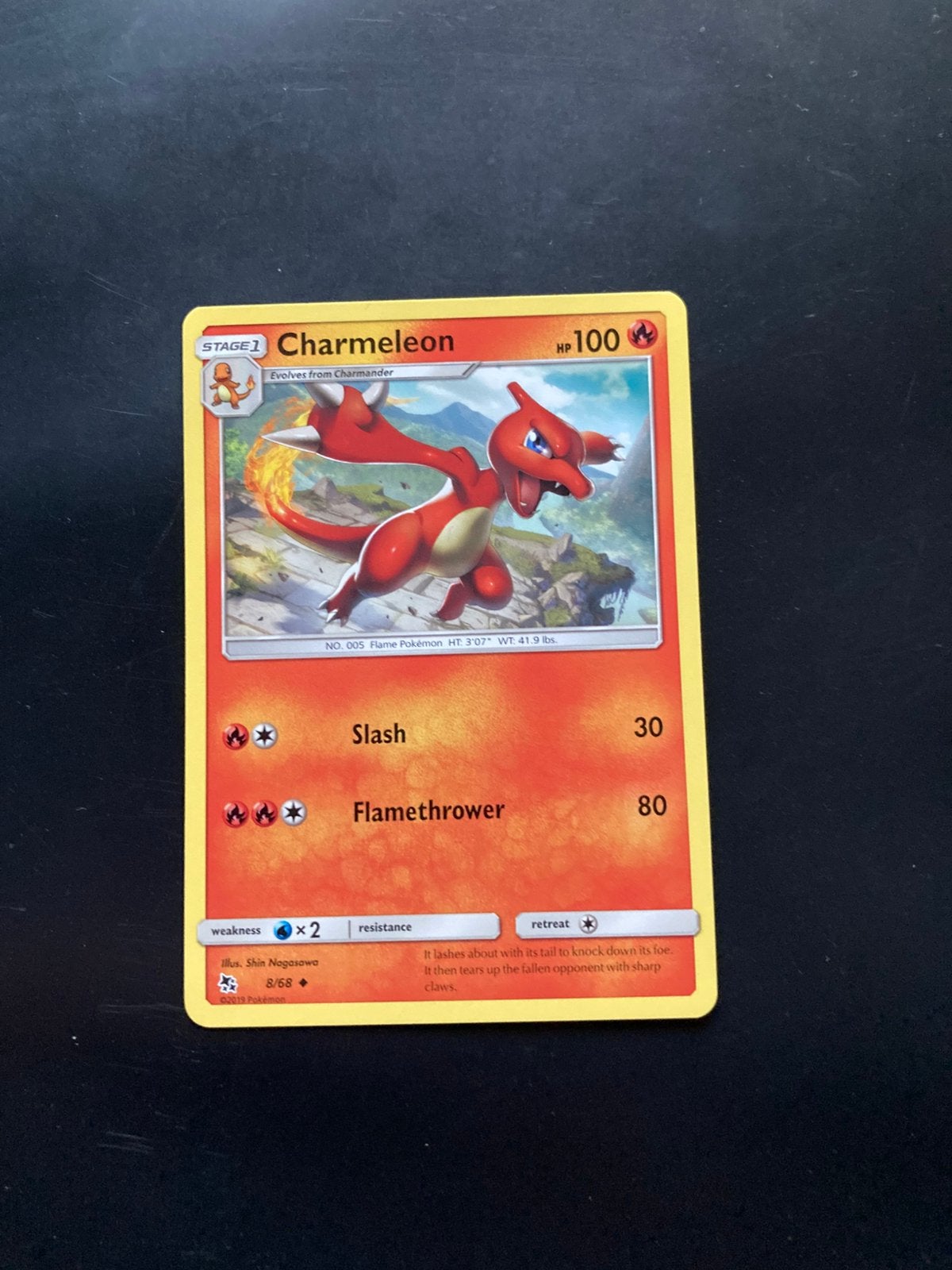 Pokemon kaart Charmeleon, Hobby en Vrije tijd, Verzamelkaartspellen | Pokémon, Ophalen of Verzenden