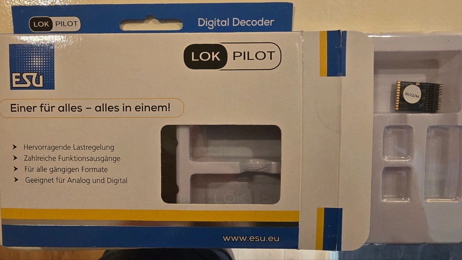 ESU 59612 lokpilot 5 PLUX22, Ophalen, Nieuw, Gelijkstroom, Overige merken