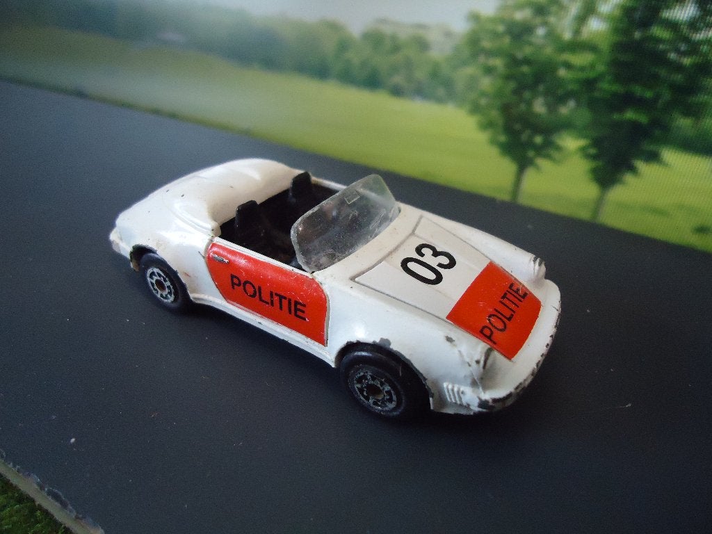 1:64 Porsche 930 911 Speedster - Edocar RIJKSPOLITIE, Hobby en Vrije tijd, Modelauto's | Overige schalen, Ophalen of Verzenden