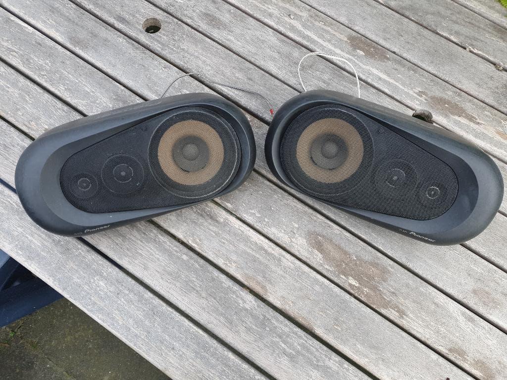 2 x Pioneer TS X150 3 weg speakers, Auto diversen, Autospeakers, Ophalen of Verzenden, Gebruikt