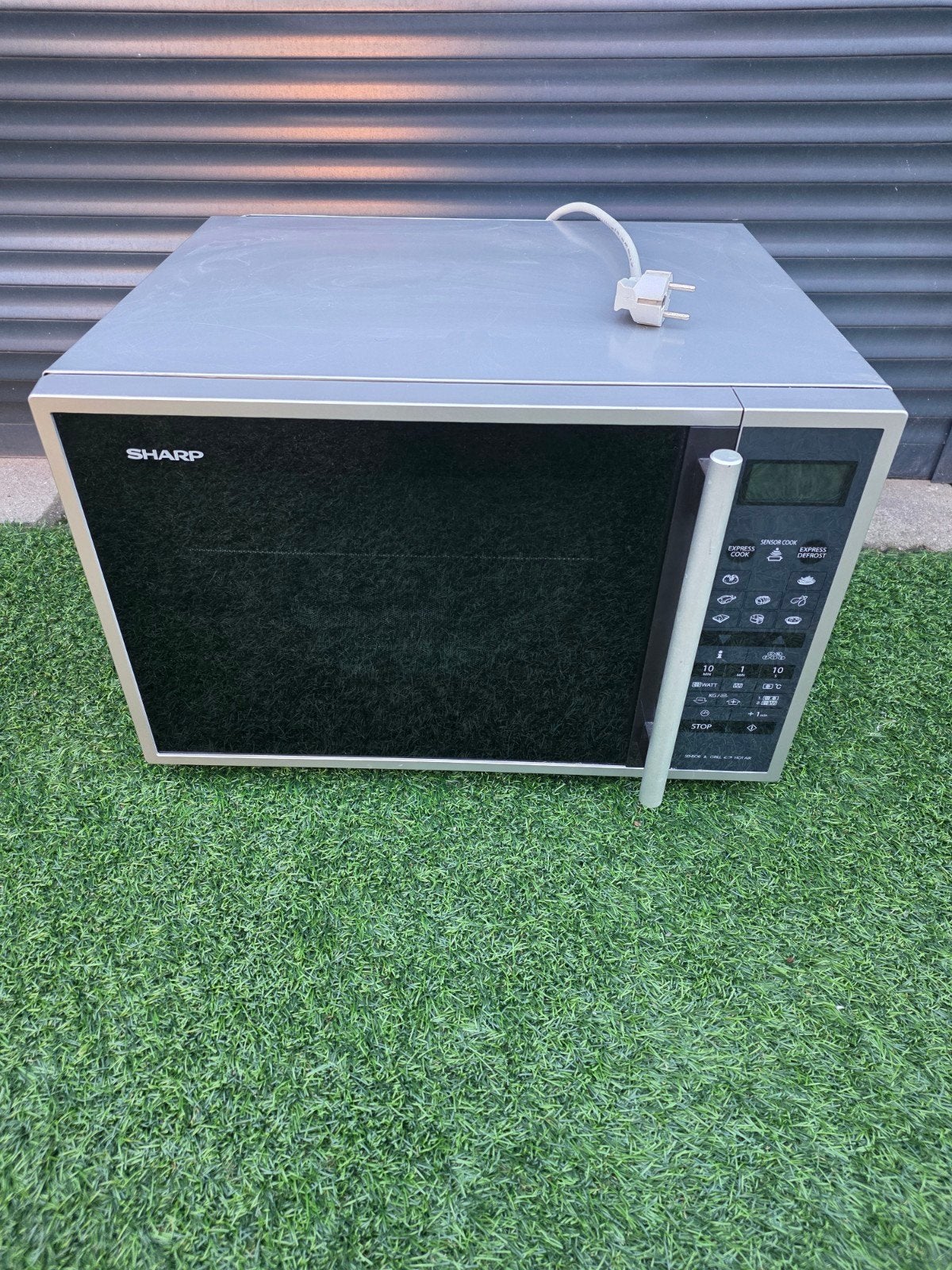 Sharp R-969(N)-A Combimagnetron - Zo goed als nieuw, Ophalen, Combimagnetron, 60 cm of meer, Zo goed als nieuw