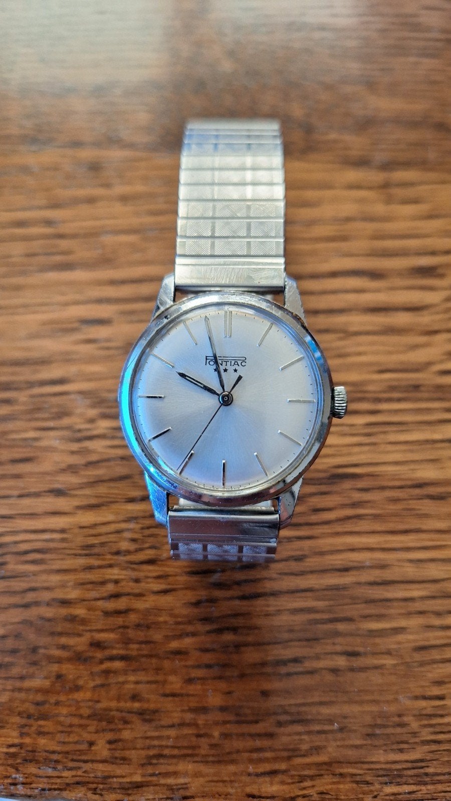 Pontiac horloge, Ophalen, Gebruikt, Staal, Overige merken