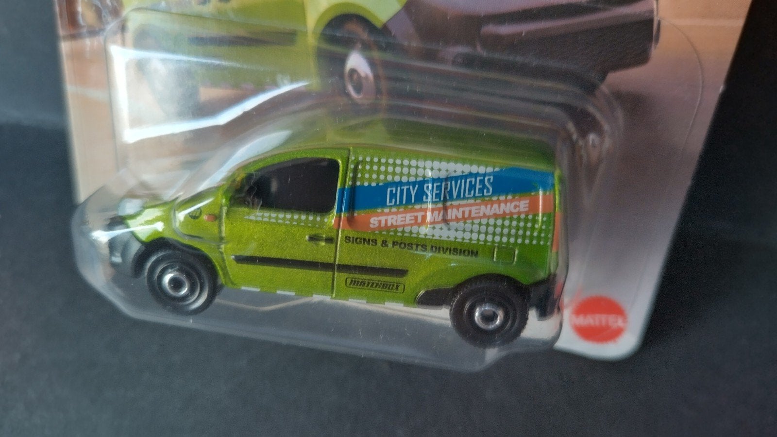Renault Kangoo Green 1:64 3inch Matchbox Pol, Auto, ., Nieuw, Ophalen of Verzenden