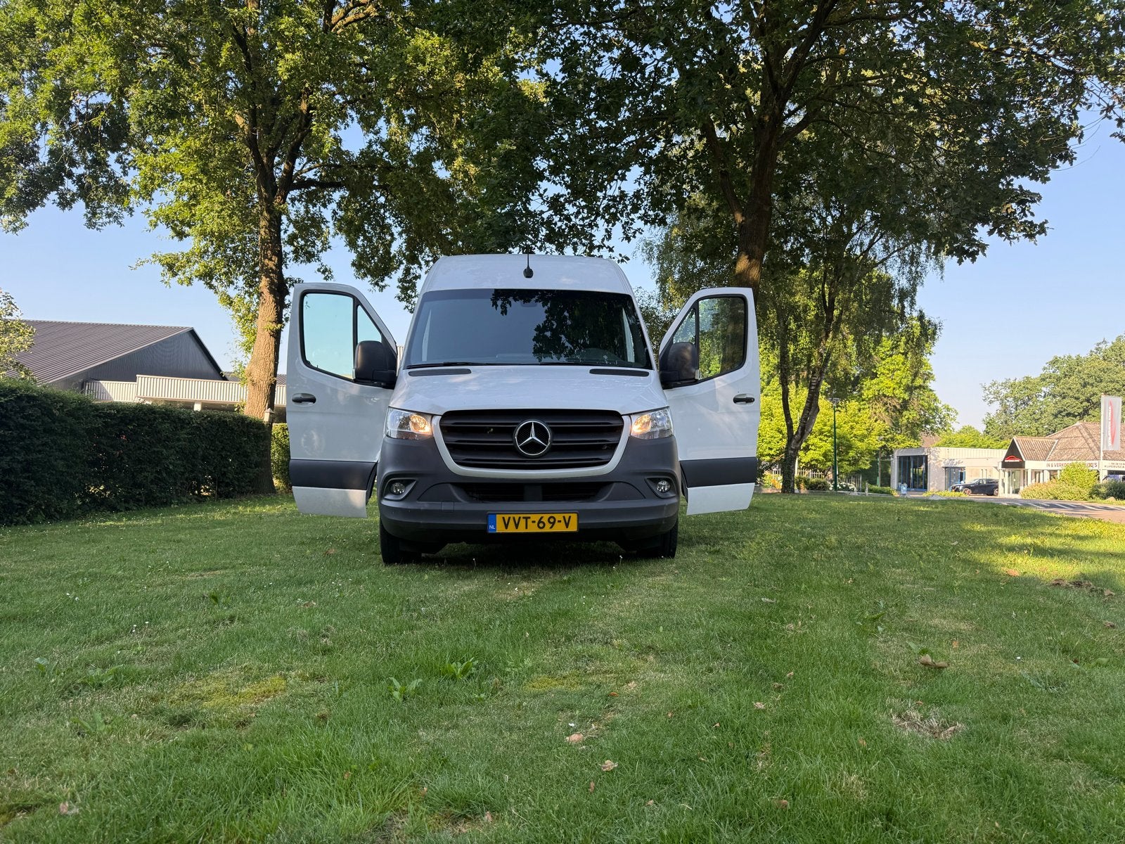 Mercedes-Benz Sprinter 315 CDI 150pk L1 FWD 9G-TRONIC, 4 cilinders, Wit, Diesel, Particulier