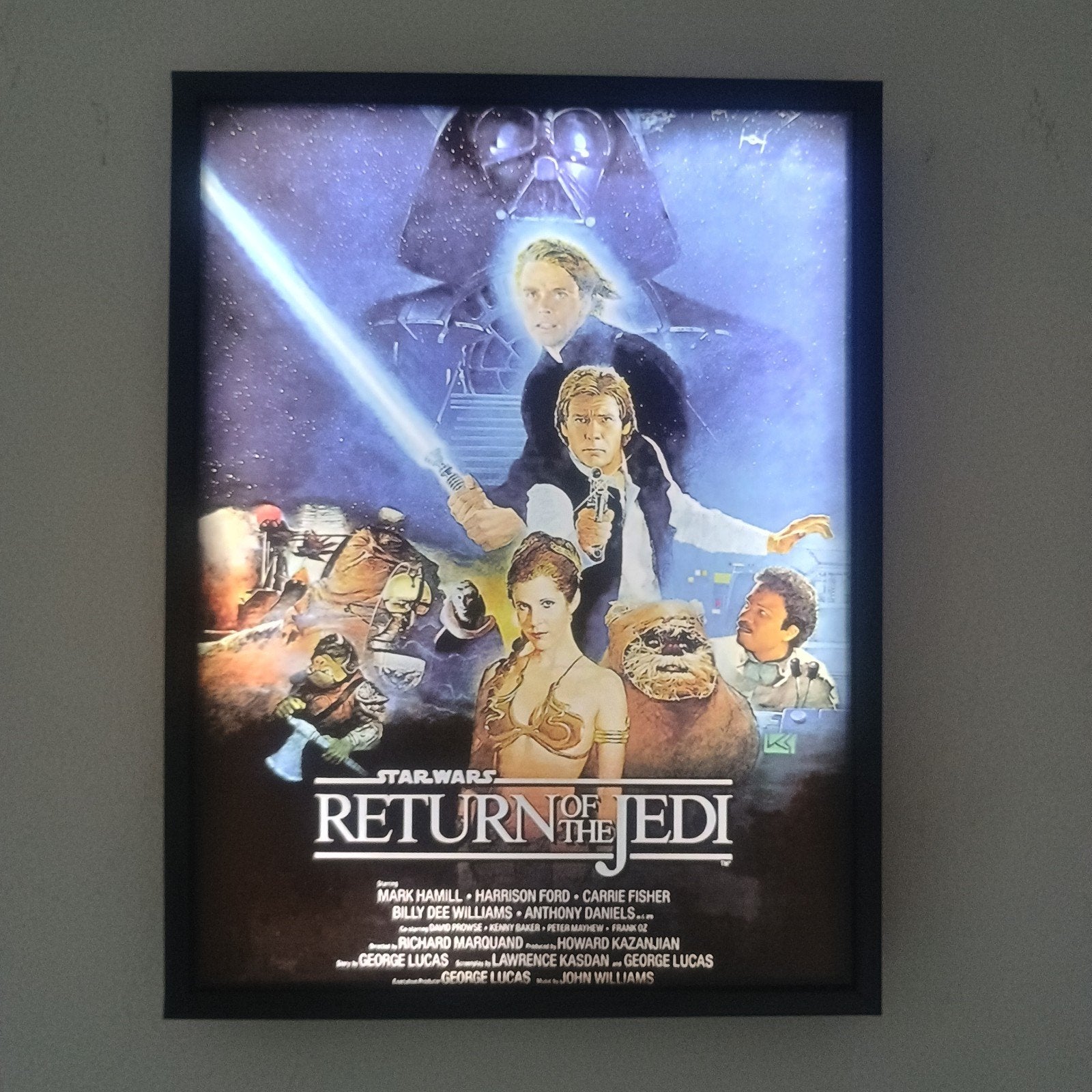 Return of the Jedi poster lightbox, Verzenden, Nieuw, Boek of Poster