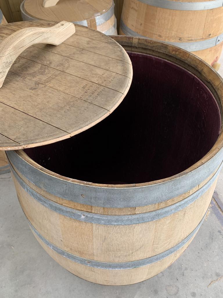 Regenton Eiken oud wijnvat als regenton, Met kraantje, 150 liter of meer, Nieuw, Ophalen of Verzenden