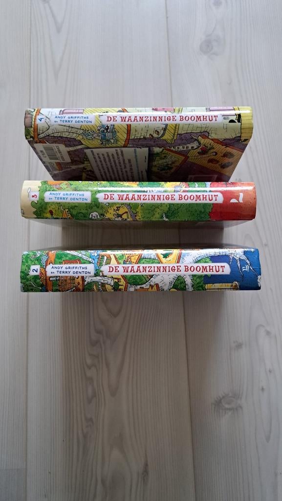 De Waanzinnige Boomhut: Deel 2, 3 en 4 (set), Ophalen of Verzenden, Gelezen, Andy Griffiths en Terry Denton, Fictie algemeen