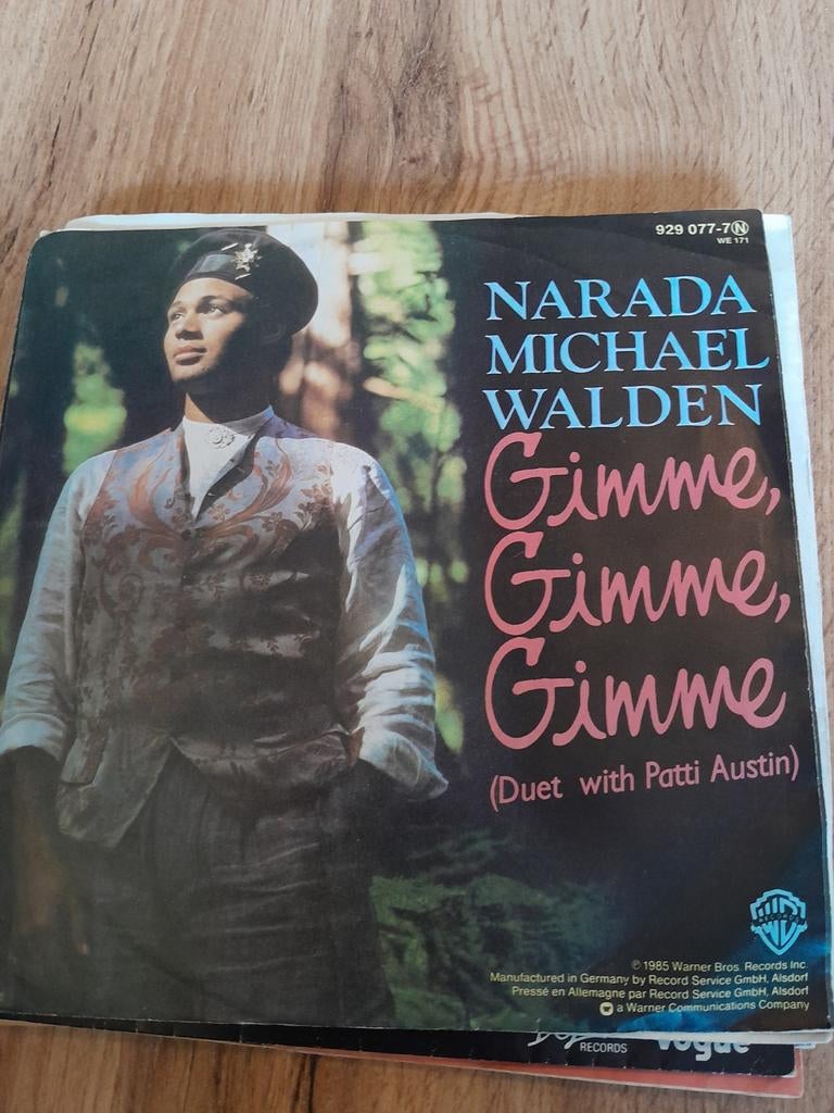 Narada michael walden 7 inch gimme gimme gimme, Ophalen of Verzenden, Zo goed als nieuw, Pop
