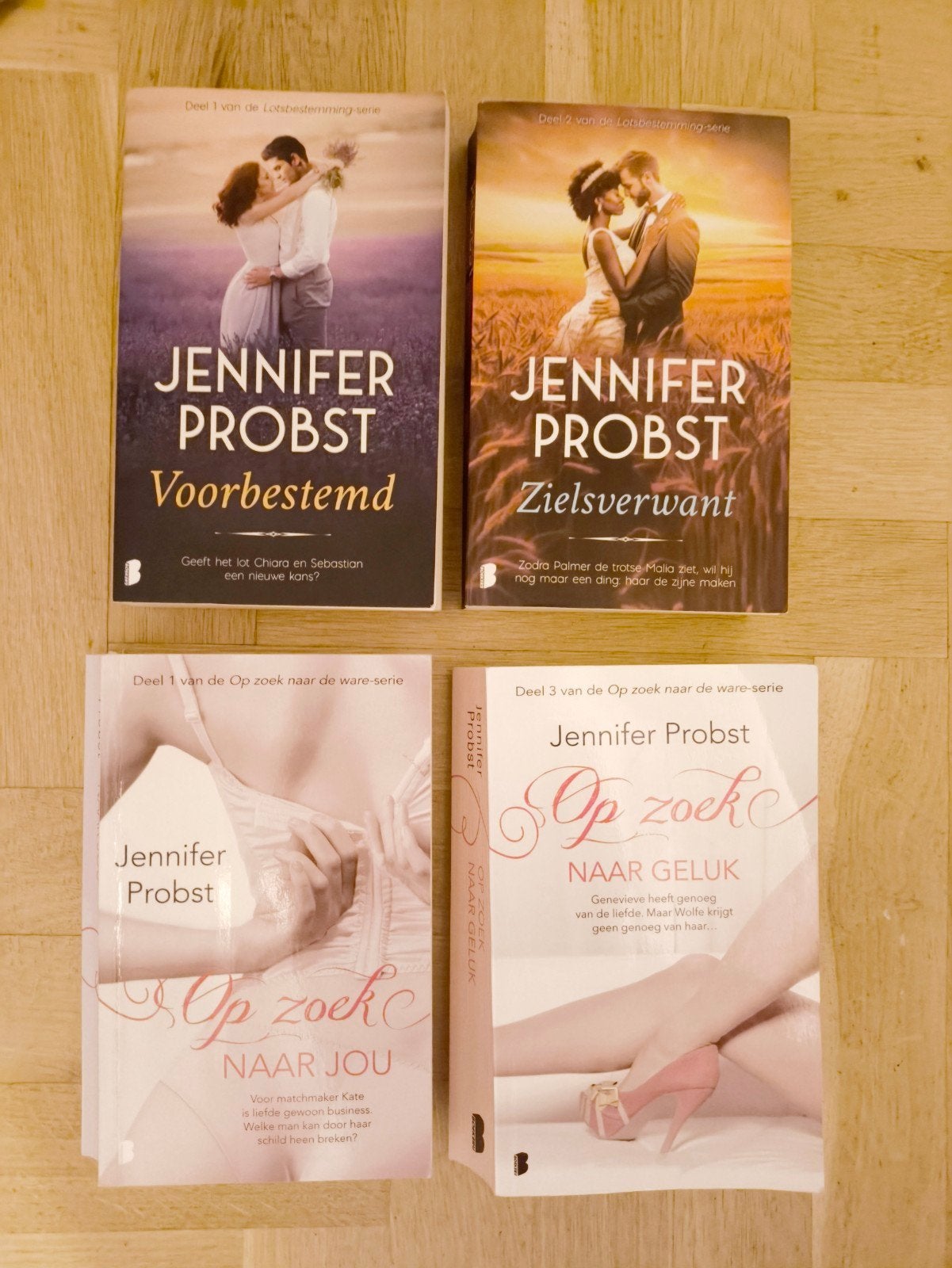 4  stuks Romantische Jennifer Probst Boeken, Ophalen of Verzenden, Gelezen, Jennifer Probst, Nederland
