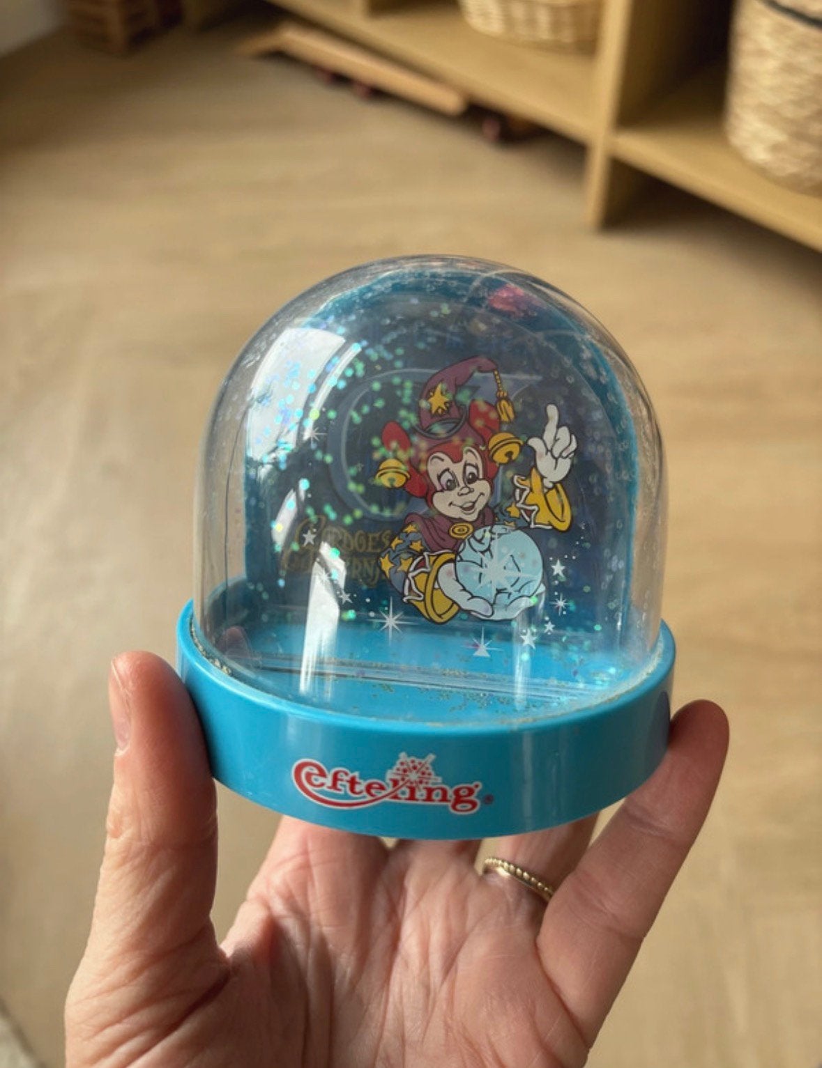 Efteling sneeuwbol pardoes, Verzamelen, Ophalen of Verzenden, Overige figuren, Gebruikt, Beeldje of Figuurtje