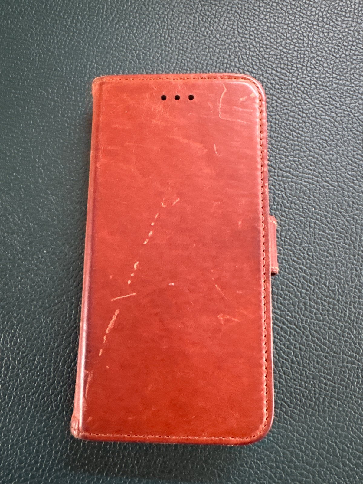 Rosso Leren Flipcase voor iPhone 7/8/SE (2020/2022), Telecommunicatie, Mobiele telefoons | Hoesjes en Frontjes | Apple iPhone