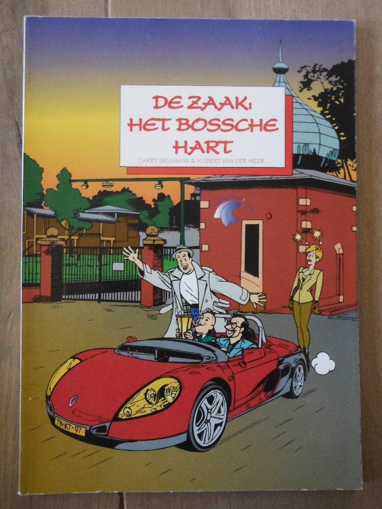 De Zaak : Het Bossche Hart. Koning Willem College., Boeken, Eén stripboek, Ophalen of Verzenden, Gelezen