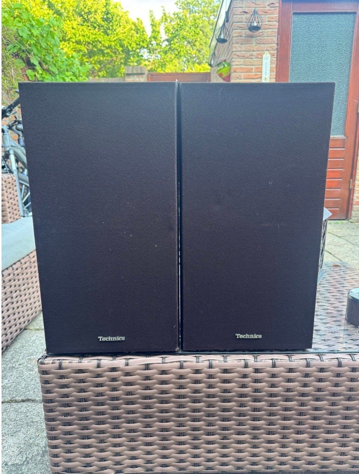 Technics SB-4 Honeycomb Disc Speaker System, Overige merken, Stereo speakers, Gebruikt, Ophalen of Verzenden