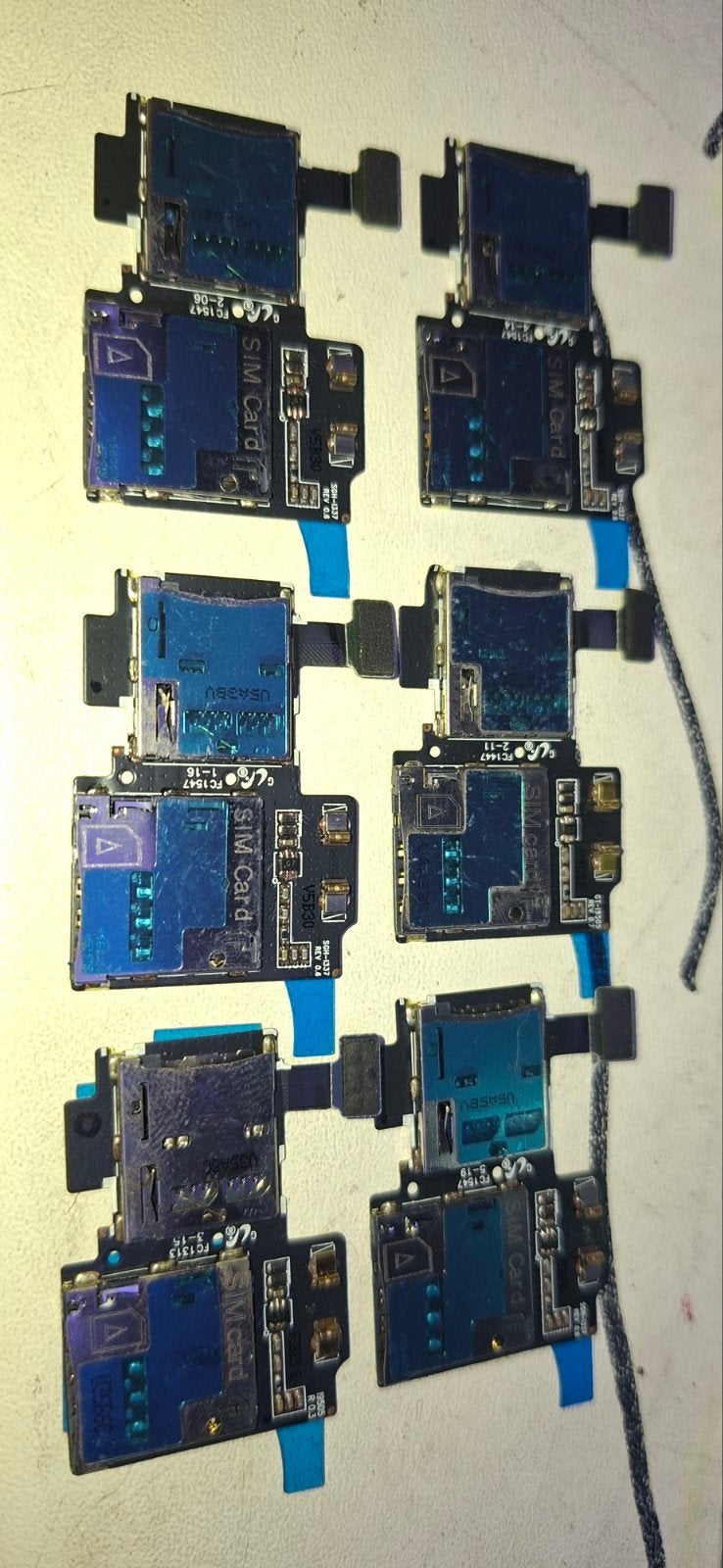 Samsung S4 simcard tray NIEUW 6X, Telecommunicatie, Mobiele telefoons | Samsung, 16 GB, Ophalen of Verzenden, Gebruikt, Zwart