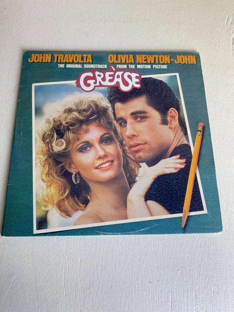 Grease Soundtrack - John Travolta & Olivia Newton-John 2LP, Originele persing, Ophalen of Verzenden, Zo goed als nieuw, Pop