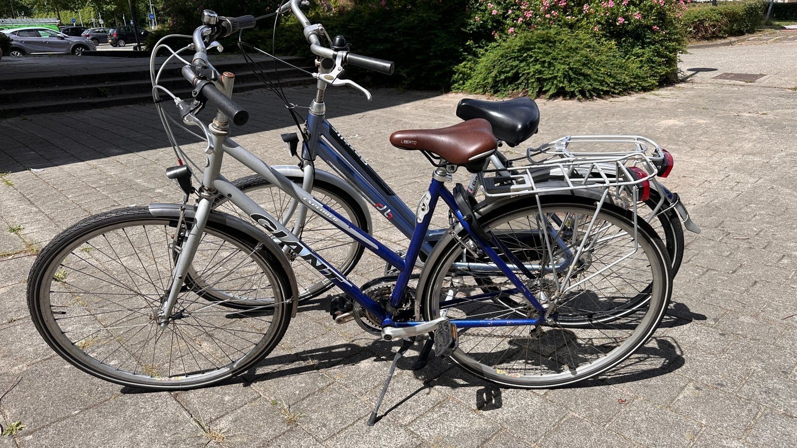 2 Dames fietsen, Ophalen, Gebruikt, 47 tot 50 cm, Versnellingen