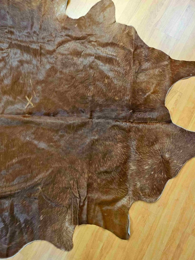 Koeienhuid Bruin 210/186 cm, Gebruikt, Bruin, Etten-Leur, 150 tot 200 cm