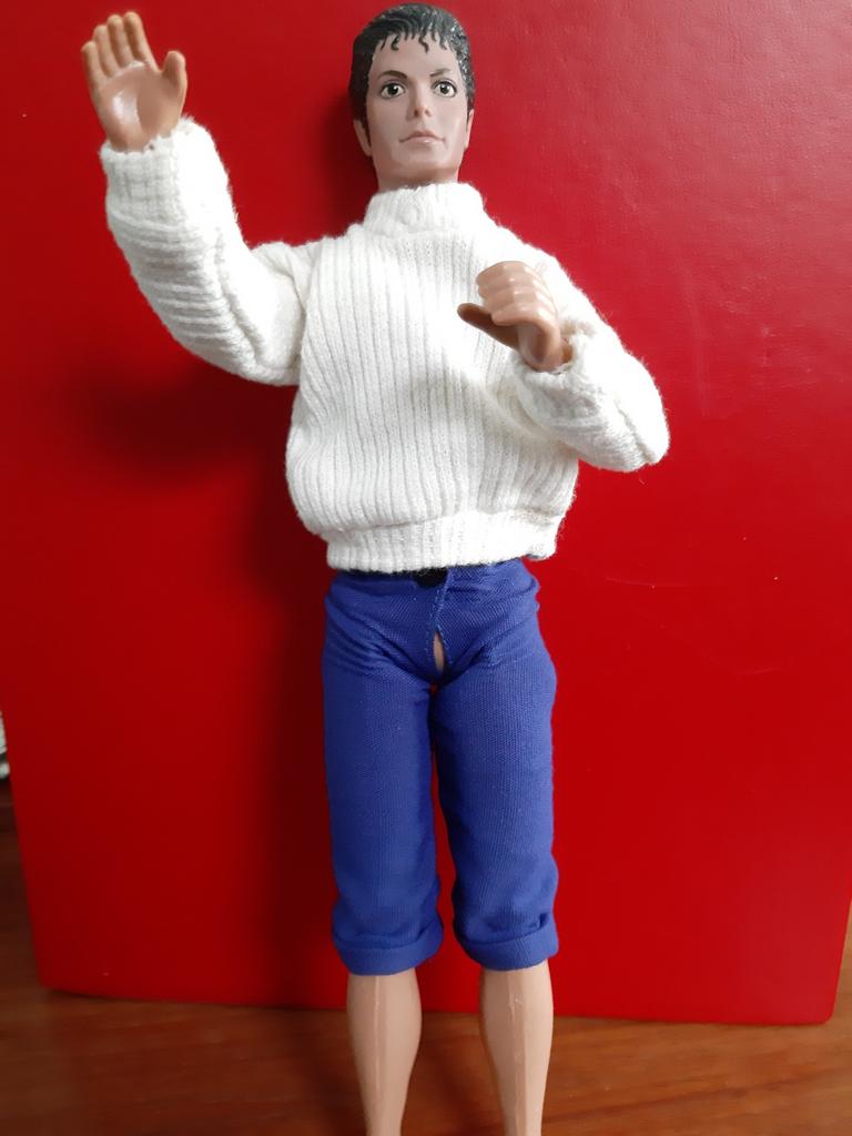 Vintage Michael Jackson actiefiguur, Ophalen of Verzenden, Gebruikt