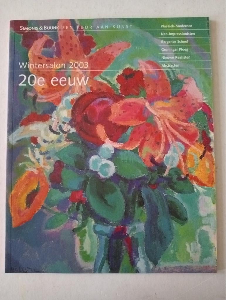 Wintersalon 2003: 20e eeuw kunstcatalogus Simonis & Buunk, Ophalen of Verzenden, Gelezen, Overige onderwerpen