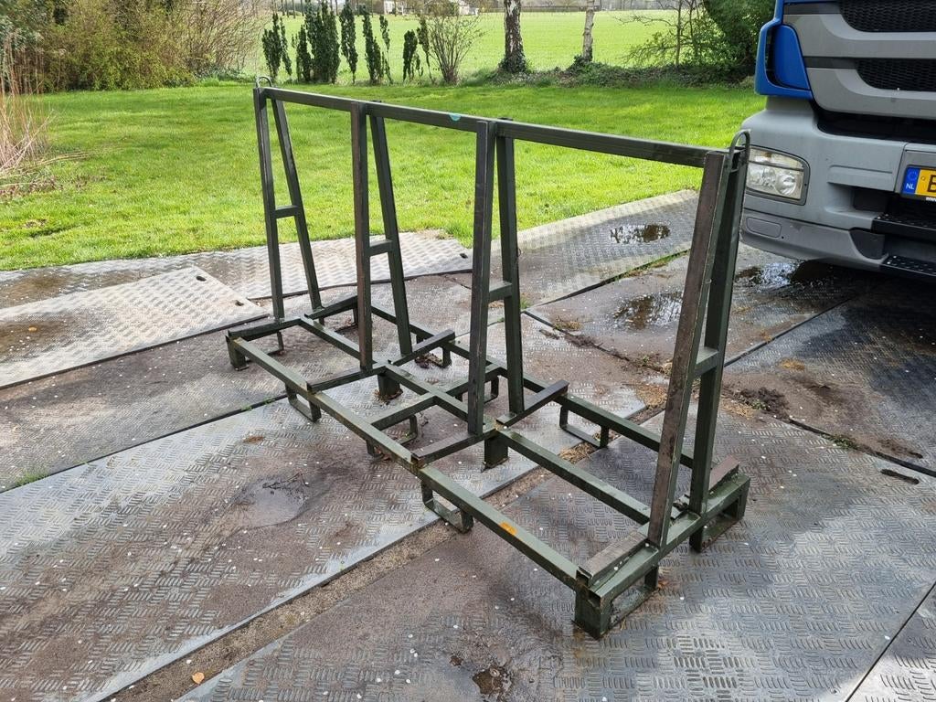 Stalen glasbok proffesioneel, Doe-het-zelf en Verbouw, Hout en Planken, Ophalen, Overige typen