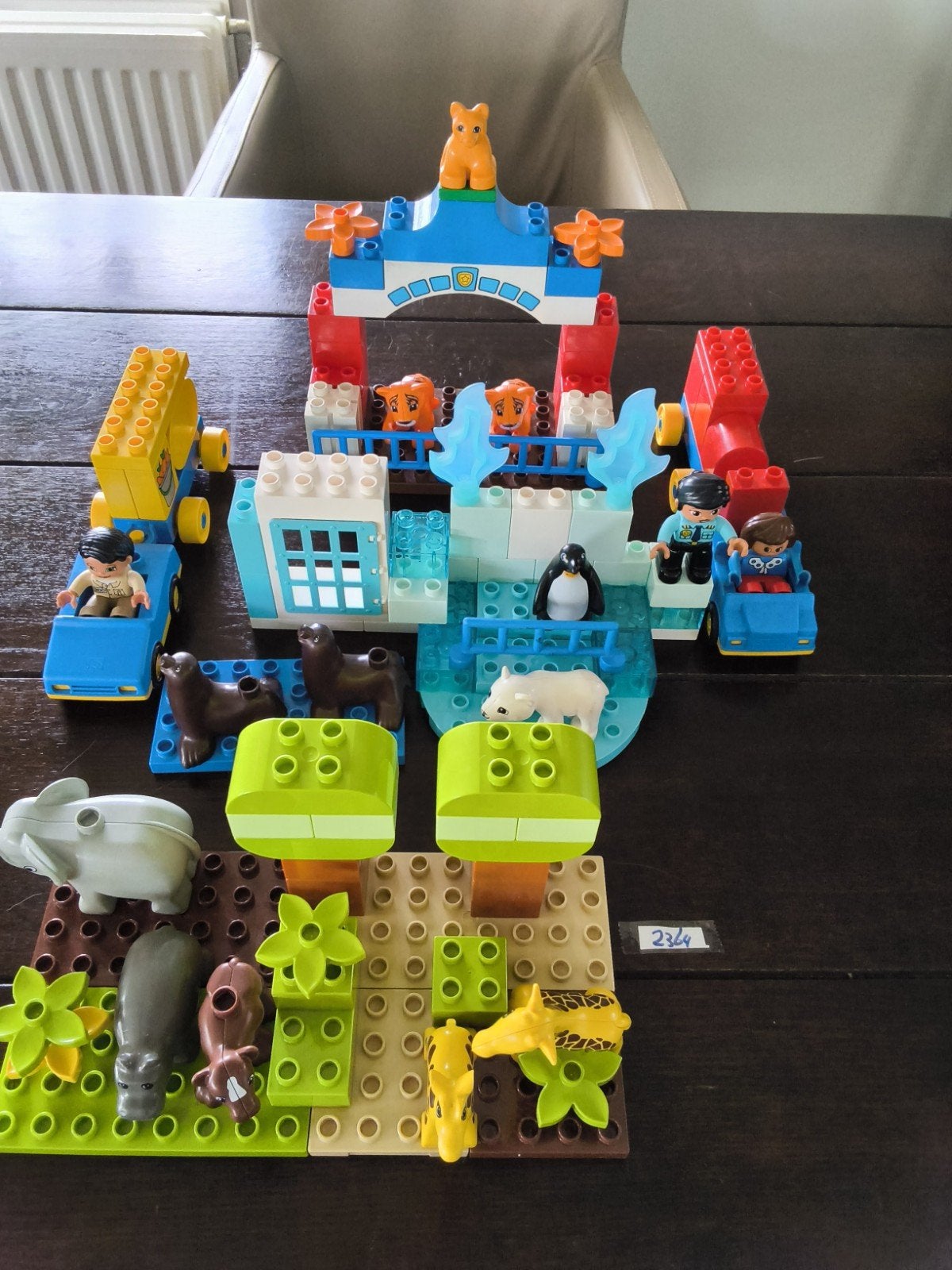 Duplo Dierentuin, Zoo, Ophalen of Verzenden, Zo goed als nieuw, Duplo
