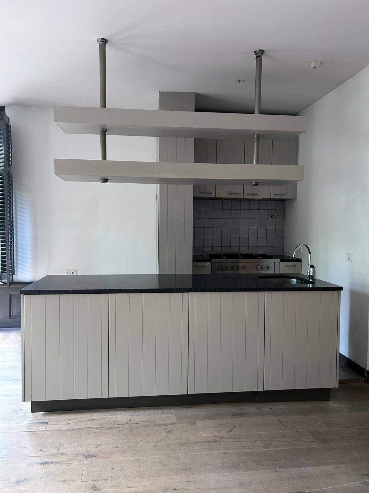 Keuken, granieten keukeneiland, Bosch, 5-pits fornuis, Ophalen, Gebruikt, Overige kleuren, Graniet of Steen